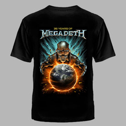 Футболка №1221 "Megadeth "